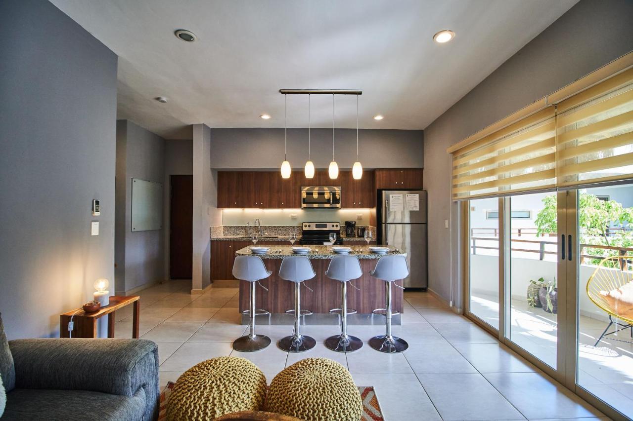 Modern&Spacious 2 bedroom PH, Rooftop&Pool Tulum Exterior foto