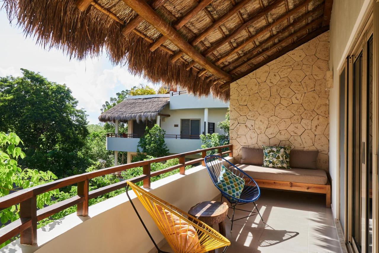 Modern&Spacious 2 bedroom PH, Rooftop&Pool Tulum Exterior foto