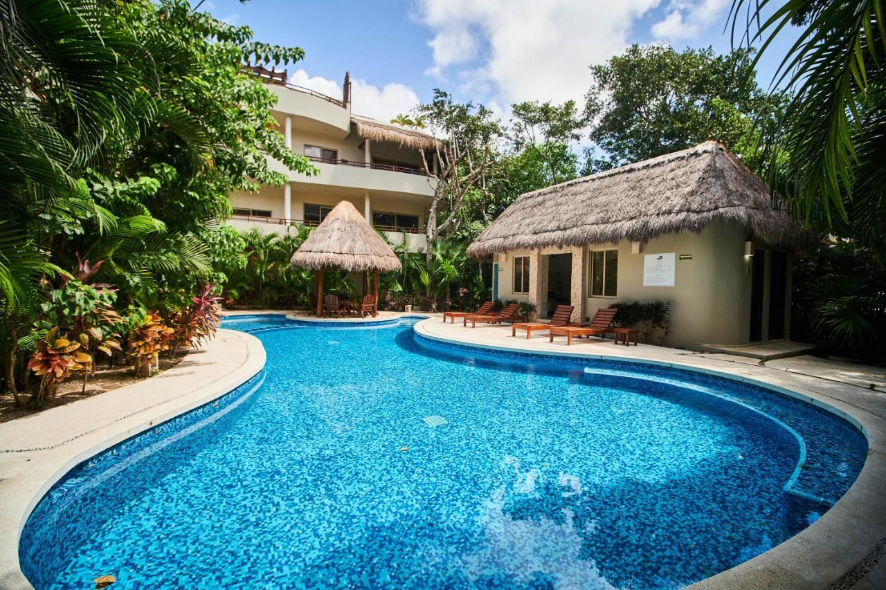 Modern&Spacious 2 bedroom PH, Rooftop&Pool Tulum Exterior foto