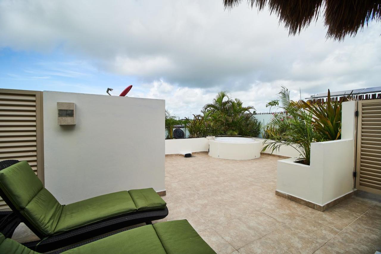 Modern&Spacious 2 bedroom PH, Rooftop&Pool Tulum Exterior foto