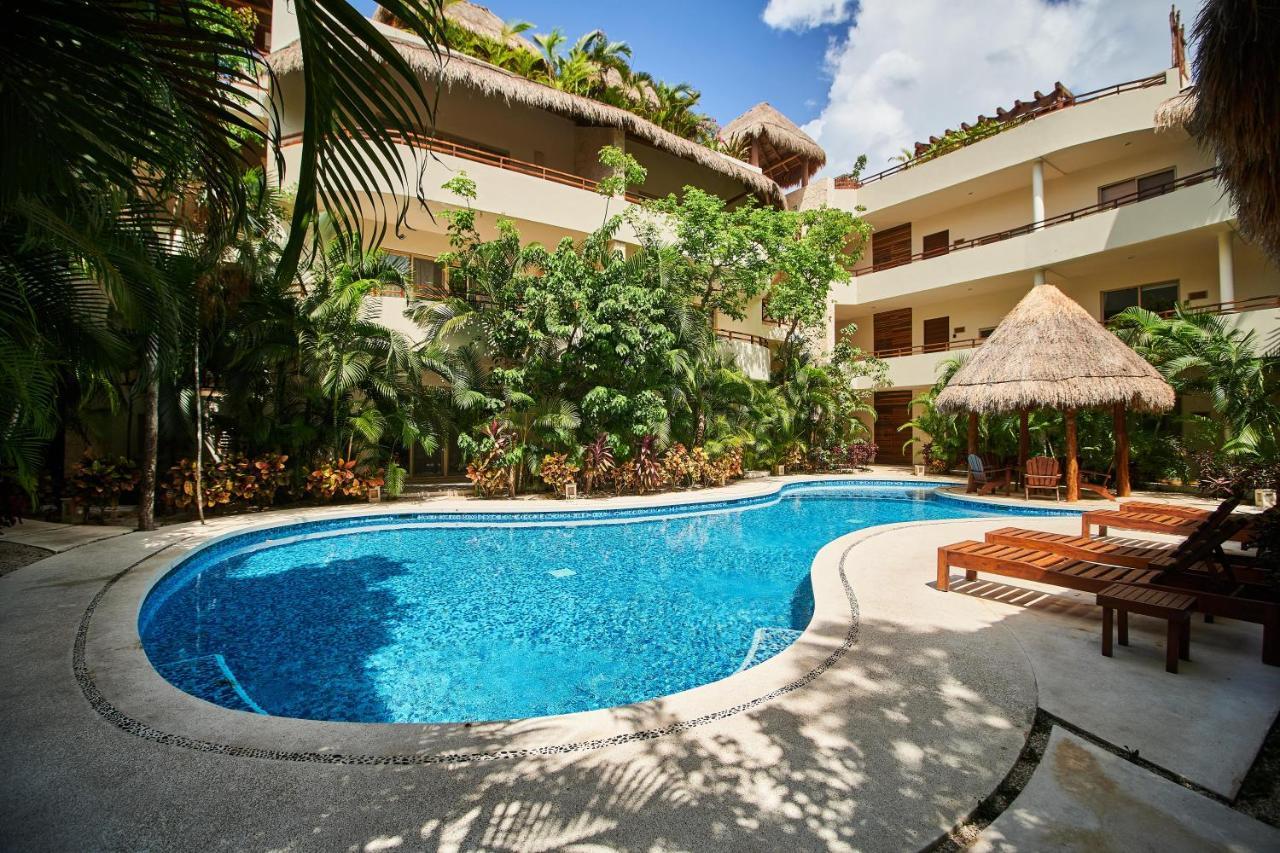 Modern&Spacious 2 bedroom PH, Rooftop&Pool Tulum Exterior foto
