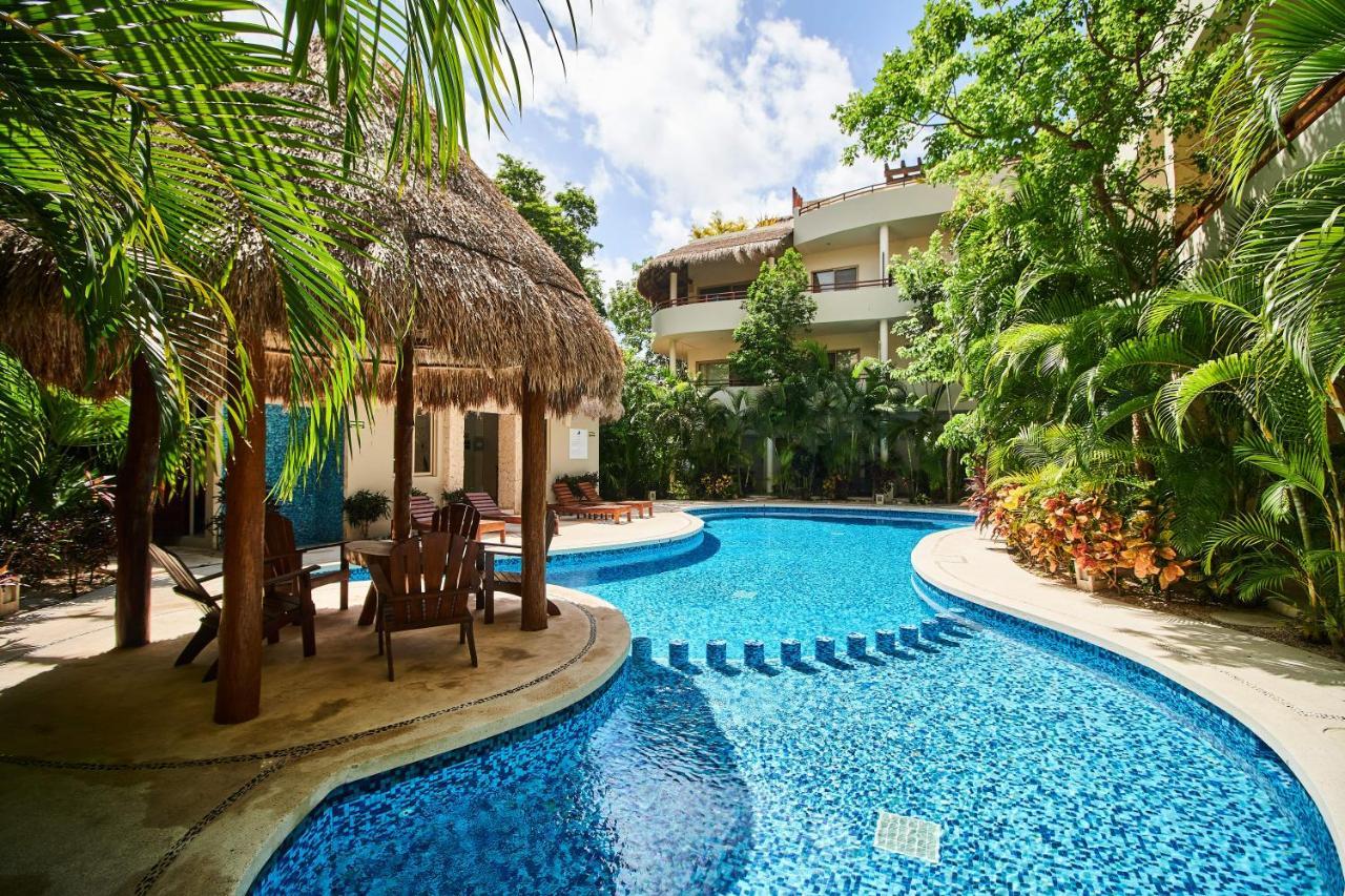 Modern&Spacious 2 bedroom PH, Rooftop&Pool Tulum Exterior foto